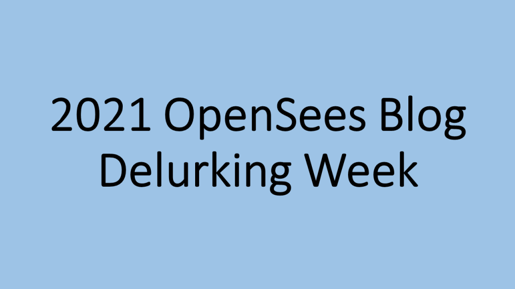 2021 Blog Delurking Week