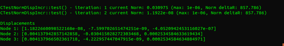 Convergence with NormDispIncr and Penalty constraints