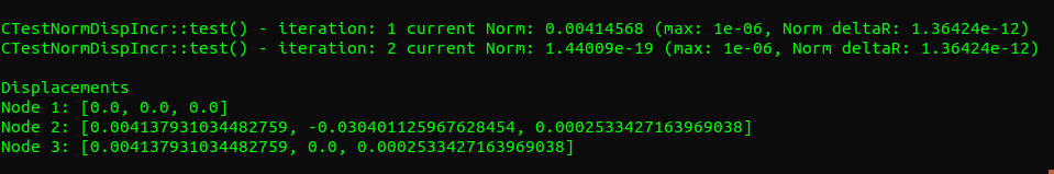 Solution with consistent Transformation constraints